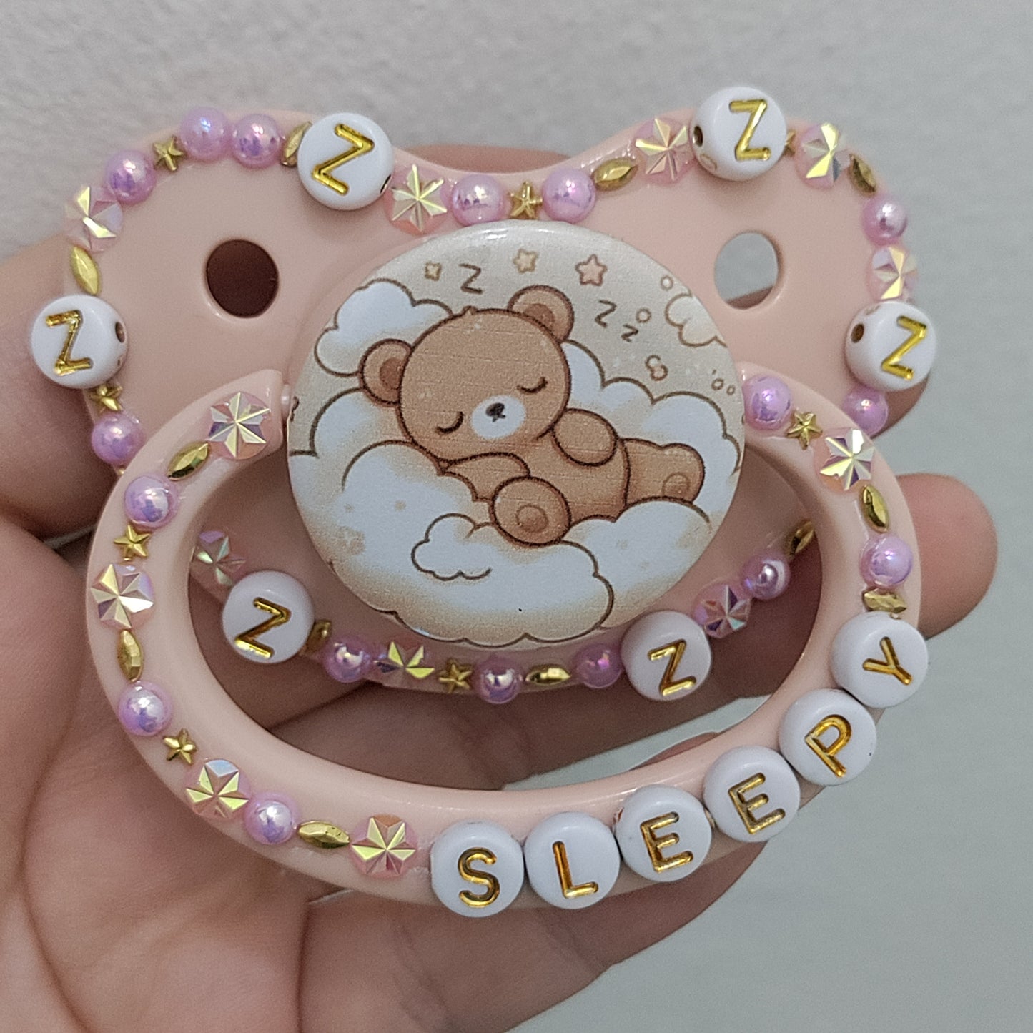 'Sleepy' Bear Remake Paci