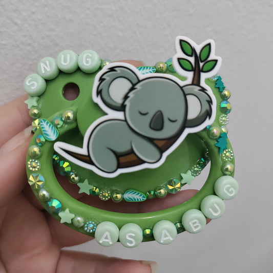 'Snug as a Bug' Sleepy Koala Remake Paci