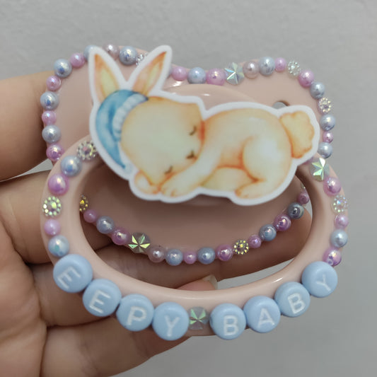 'Eepy Baby' Sleeping Bunny Remake Paci