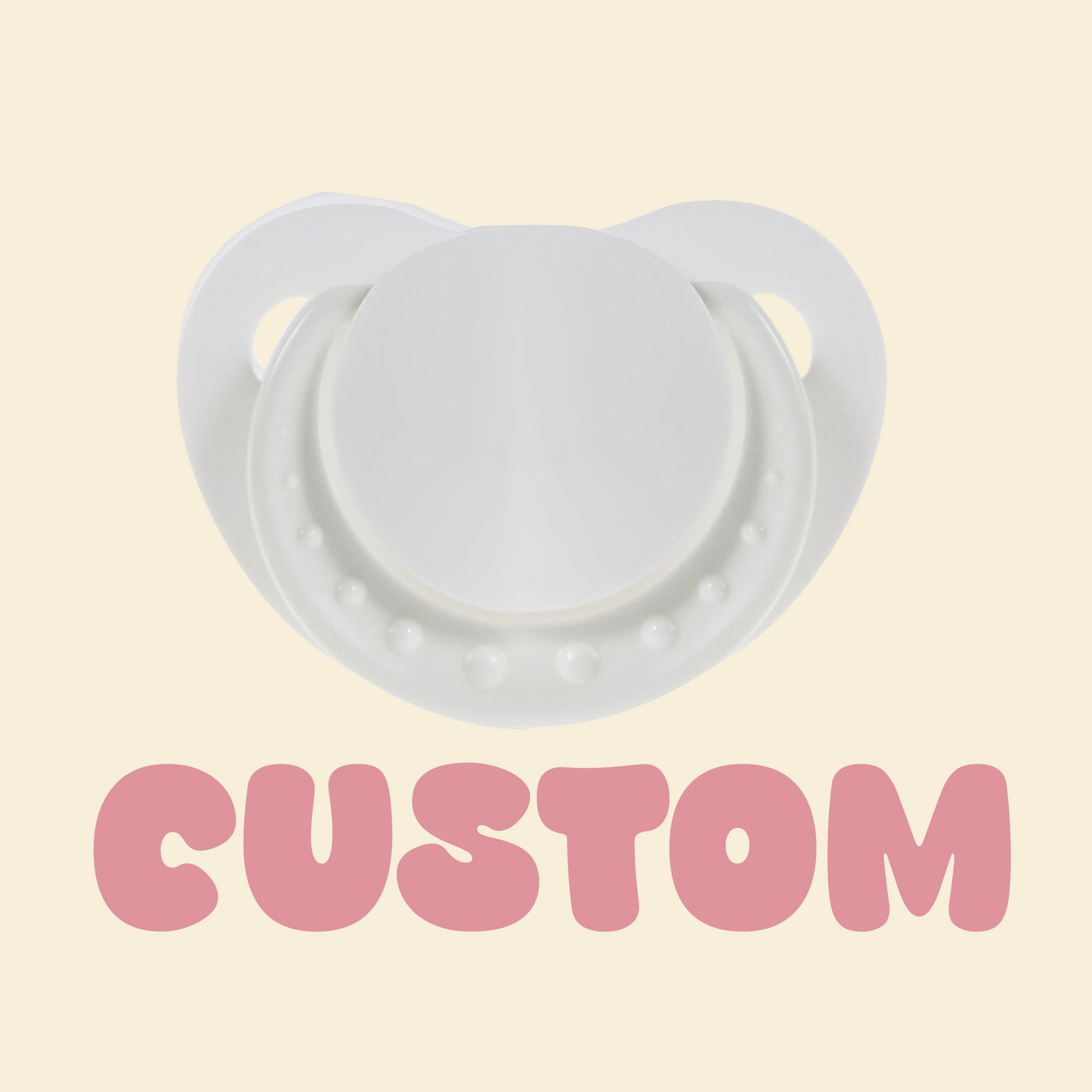 Custom Small Shield Paci